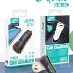 Reshurk RE-133 PD 20W + QC 3.0 Dual Port Fast Car Charger