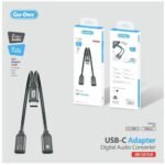 Go-Des GD-UC318 2-in-1 Type-C to Dual Type-C Audio & Charging Splitter